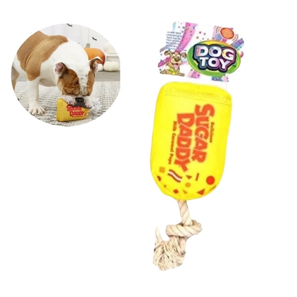 Sugar Daddy Dog Rope Chew Toy by OurPets - Picture 1 of 5
